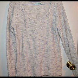 Blue & White Sweater